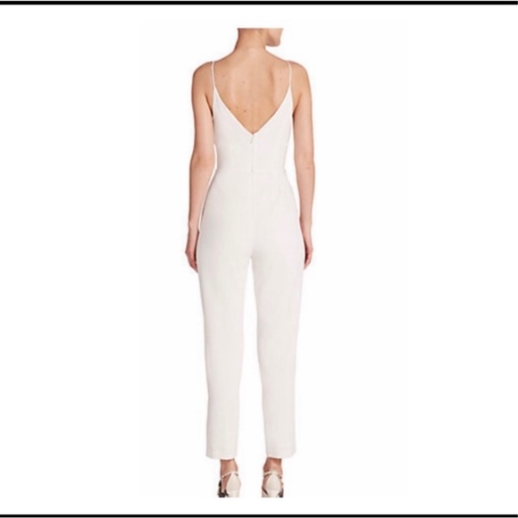 Zimmermann White Crepe Braid Bridal Jumpsuit - Picture 4 of 15